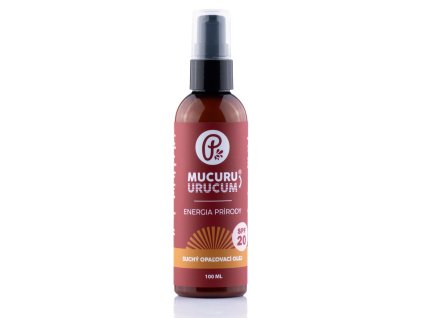 MUCURU® - Suchý opalovací olej SPF 20 100ml