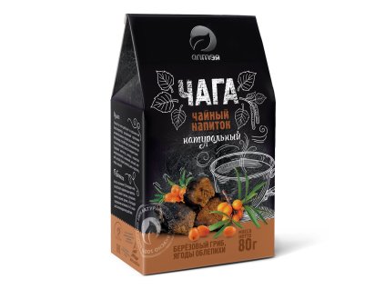 Čaga čaj s rakytníkem 80 g