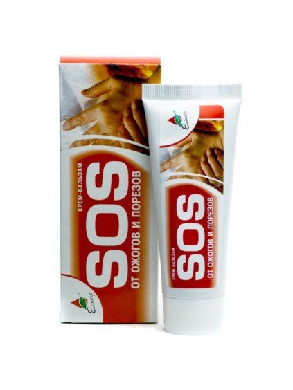Elixír Balzám na popáleniny a řezné rány SOS 75 ml