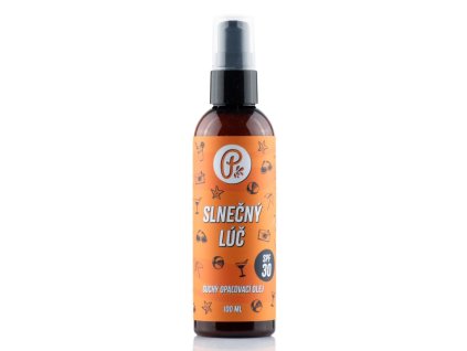 Sluneční paprsek - suchý opalovací olej SPF30 100 ml