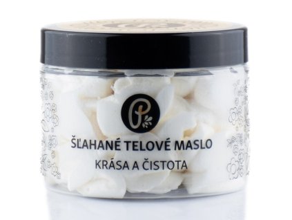 Šlehané tělové máslo - Krása a čistota 150 ml