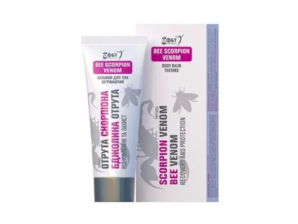 Balzám 2 v 1 – jed štíra a včely proti bolesti, zánětům a otokům 75 ml