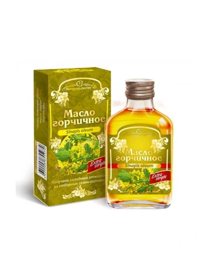 Horčičný 100% olej Altajský 100 ml