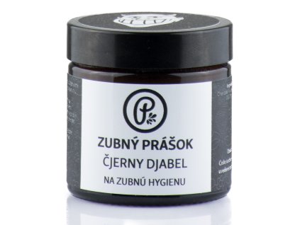 Zubní prášek - ČERNÝ ĎÁBEL 60 ml
