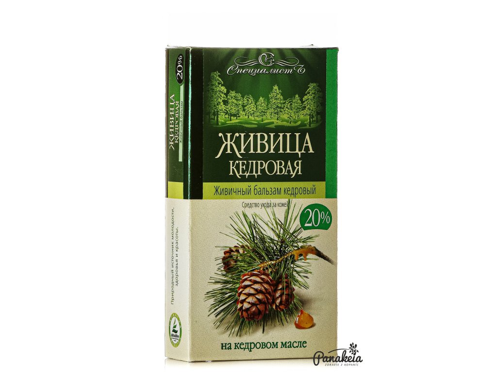 Cedrový olej s cedrovou pryskyřicí 20 % 100 ml