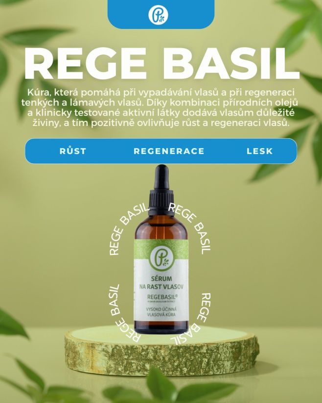 🌿 Přírodní oleje obsažené v přípravku REGEBASIL dodávají vlasům pružnost a lesk a minimalizují ztrátu vlhkosti. 💚 Sérum...
