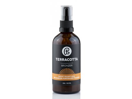 TERRACOTTA -  suchý telový olej, bronzer 100ml (Objem 100 ml)