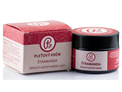 ŠTRAMANDA - nočný šípkový krém 30ml (Objem 30ml)