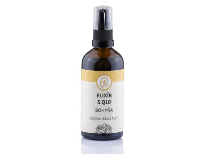 6003 4 elixir bohyna s q10 telovy olej na telo a plet 100ml