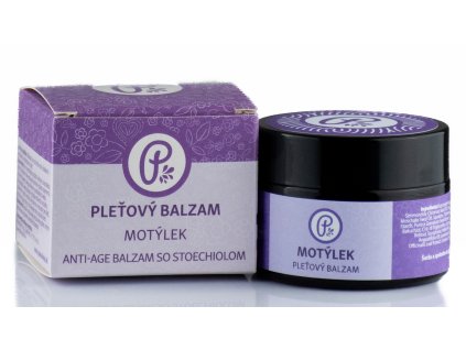 MOTÝLEK – pleťový anti-age balzam so stoechiolom 30ml (Objem 15ml)
