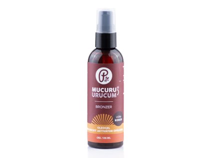 MUCURU® - Oleogel bronzer s morskou riasou Dunalliella salina 100ml (Vôňa Kokos)