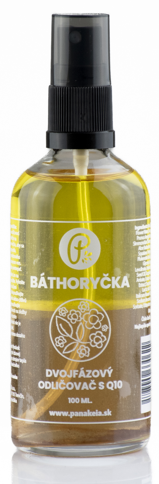 Bathory kétfázisú tisztítószer Q10 és sárkányvérrel 100ml