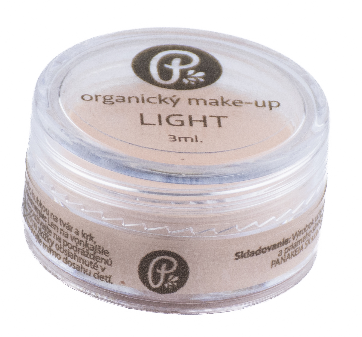 (Minta) Organikus smink C-vitaminnal és Acmelával 3ml Odtieň: LIGHT