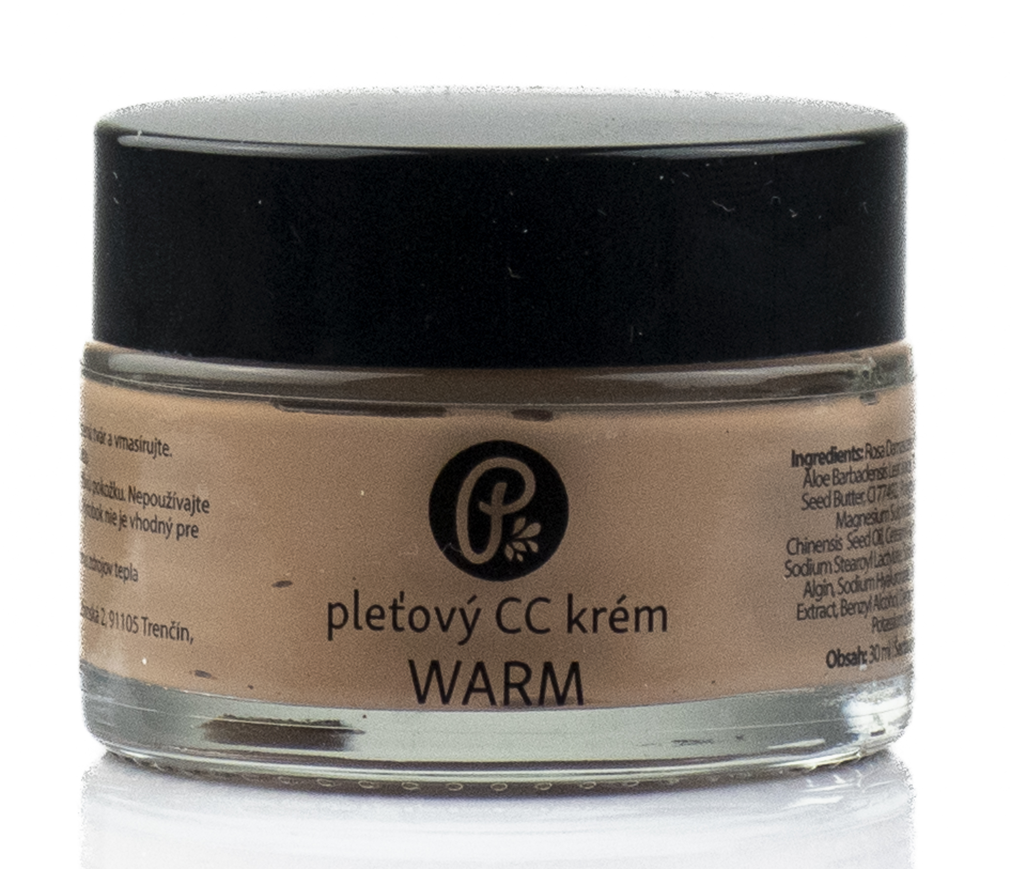 CC bőrfeszesítő krém Dunaliella Salina algakivonattal 30ml Odtieň: WARM