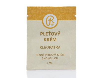 (Mostră) CLEOPATRA - cremă perlată de zi 2ml