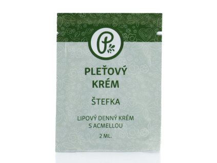 (Mostră) STEFKA - Cremă de zi de tei cu acmella și proteine de mătase 2ml