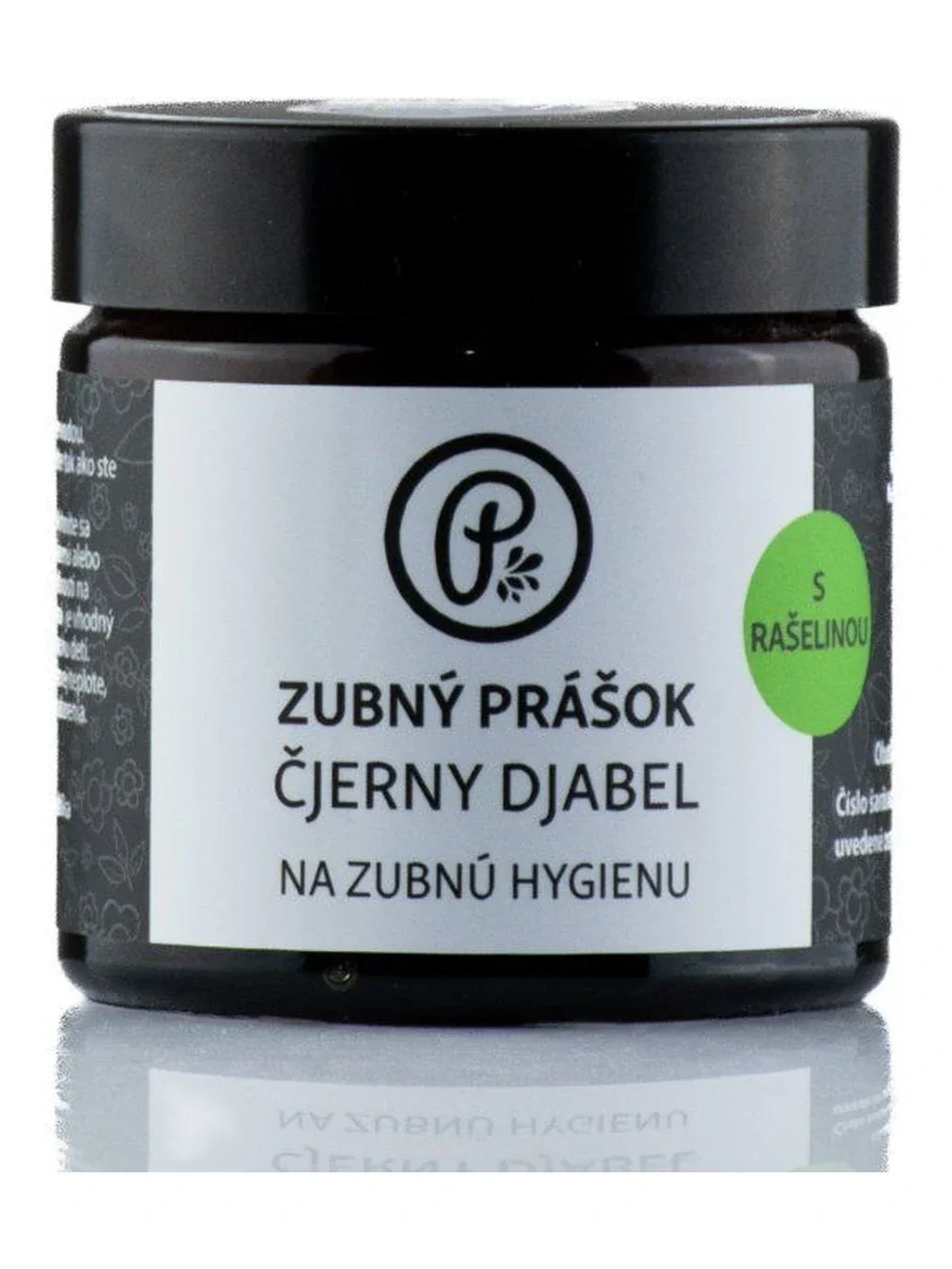 Pudră de dinți - ČJERNY DJABEL cu turbă 60 ml