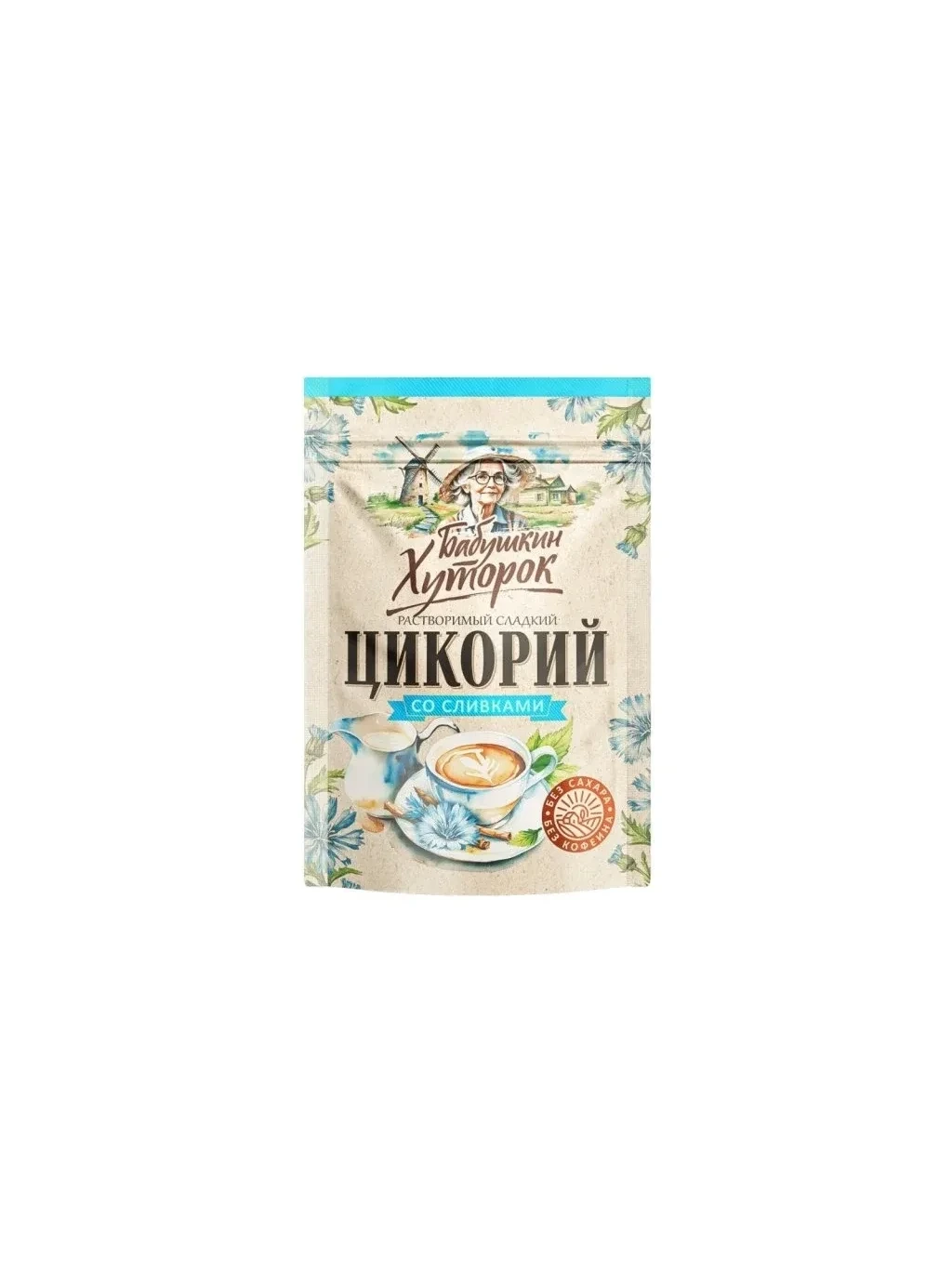 Cafea de cicoare cu stevie și smântână vegetală - 100 g