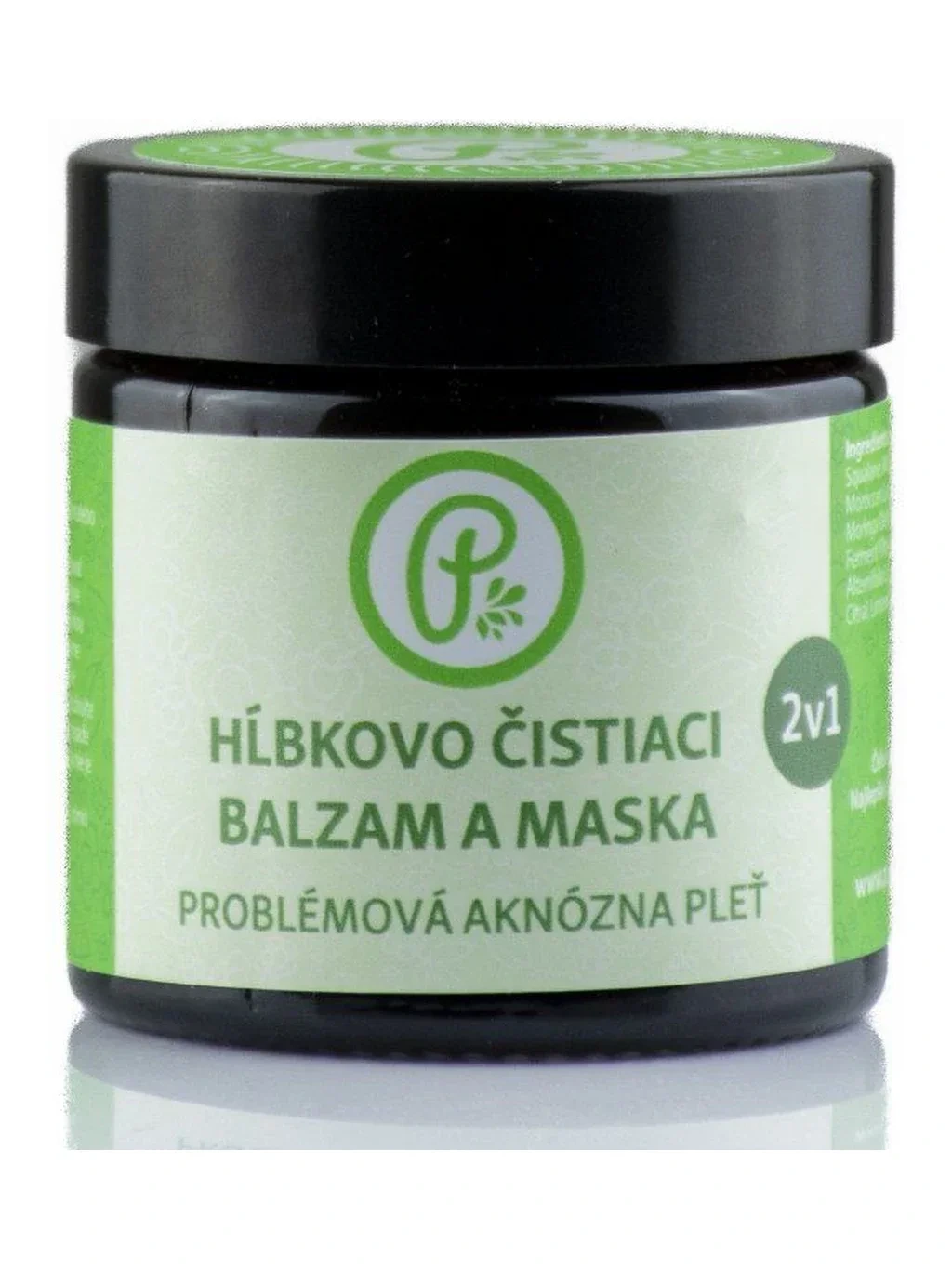 PANAKEIA Balsam și mască de curățare profundă 2în1 - piele acneică 60ml