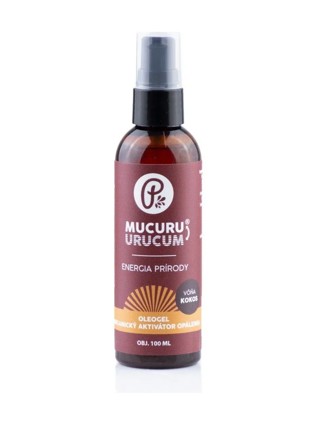 PANAKEIA MUCURU® URUCUM  -   activator de bronzare organic 100ml gel Vôňa: Mango