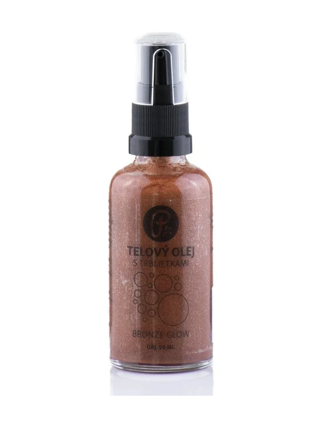 PANAKEIA BRONZE GLOW - ulei de corp cu sclipici pentru corp, piele și păr 50ml