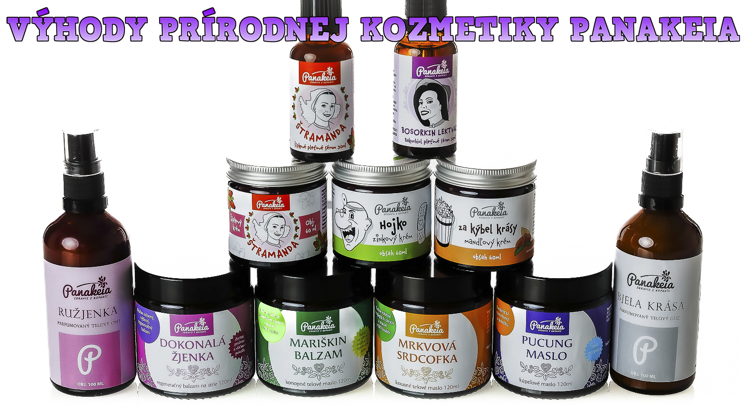 Výhody prírodnej kozmetiky PANAKEIA