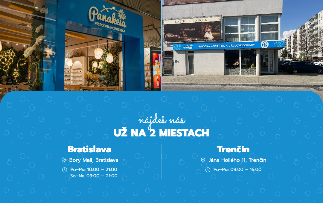 Predajne Bratislava a Trenčín