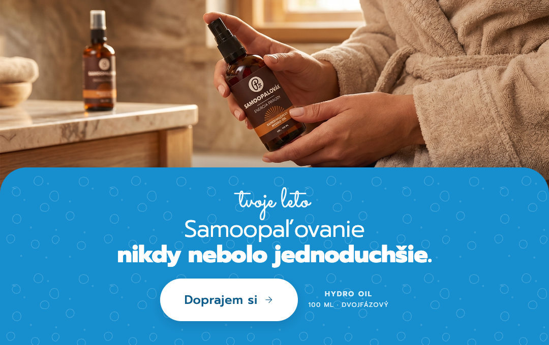 Samoopaľovák Hydro Oil — tvoje leto