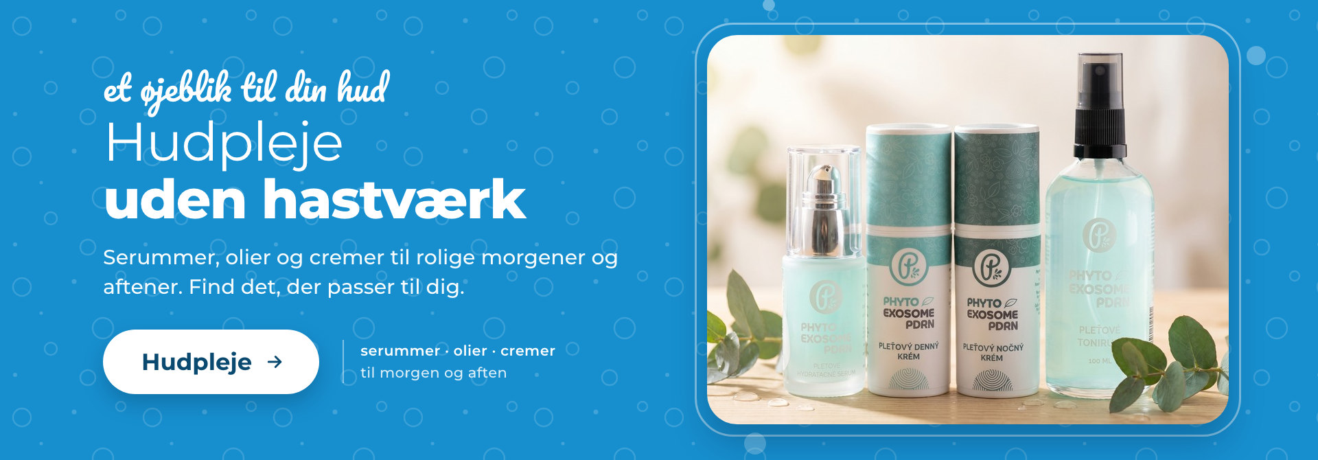Hudpleje – serummer, olier og cremer fra Panakeia