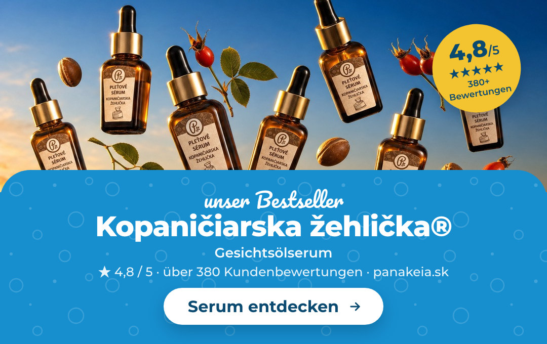Kopaničiarska žehlička® – Gesichtsölserum, Bewertung 4,8/5