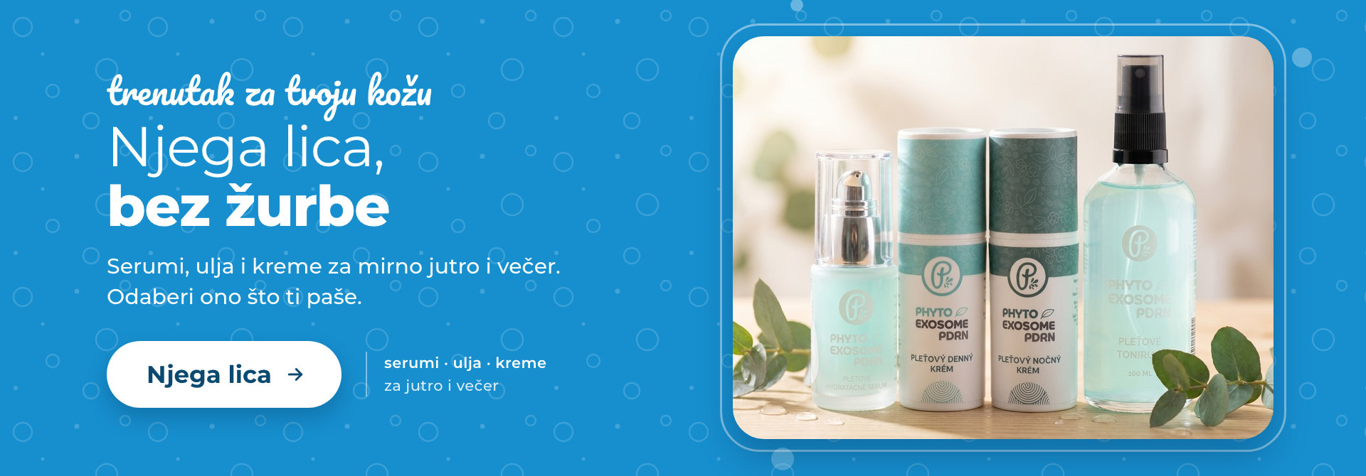 Njega lica – serumi, ulja i kreme Panakeia