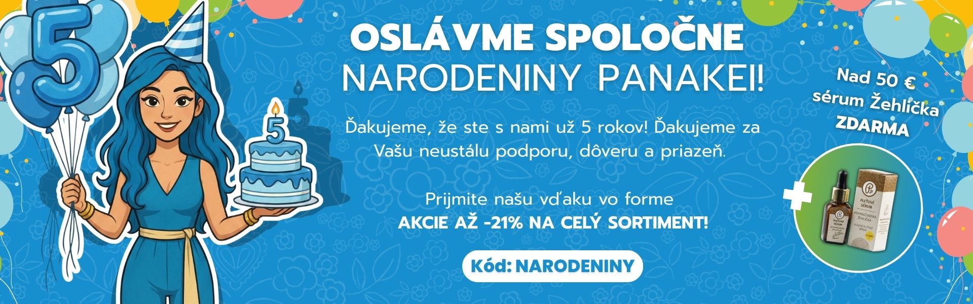 5 narodeniny Panakeia