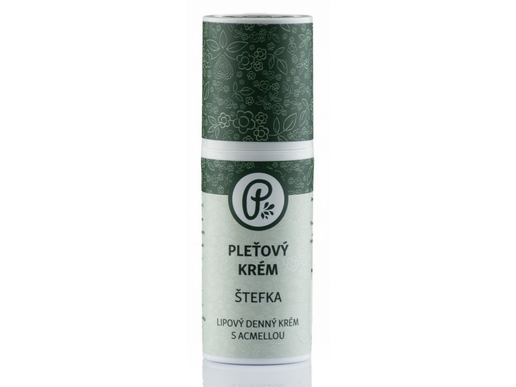 ŠTEFKA – Lipový denný pleťový krém s acmellou a hodvábnym proteínom 30ml