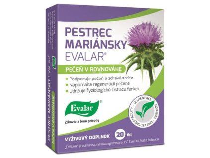 Evalar izvleček pegastega badlja 20 tablet