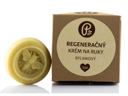 Tuhý regeneračný krém na ruky s Q10 - bylinkový 30g
