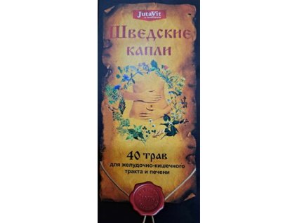 svedske kvapky 40 bylin 500ml