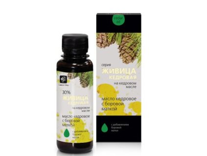 cedrovy olej s cedrovou zivicou 30 a hrustica
