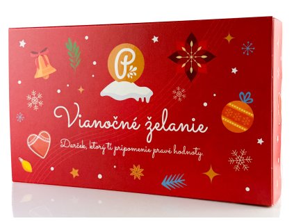 Vianočné želanie - darček, ktorý pripomenie pravé hodnoty 2x150ml, 1x5ml