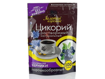 Čakanková káva s čučoriedkou