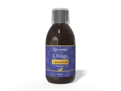 19700 lipozomalny extrakt chaga 40 polysacharidy 200 ml herbatica