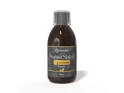 23267 lipozomalny shilajit mumio extrakt 200 ml herbatica
