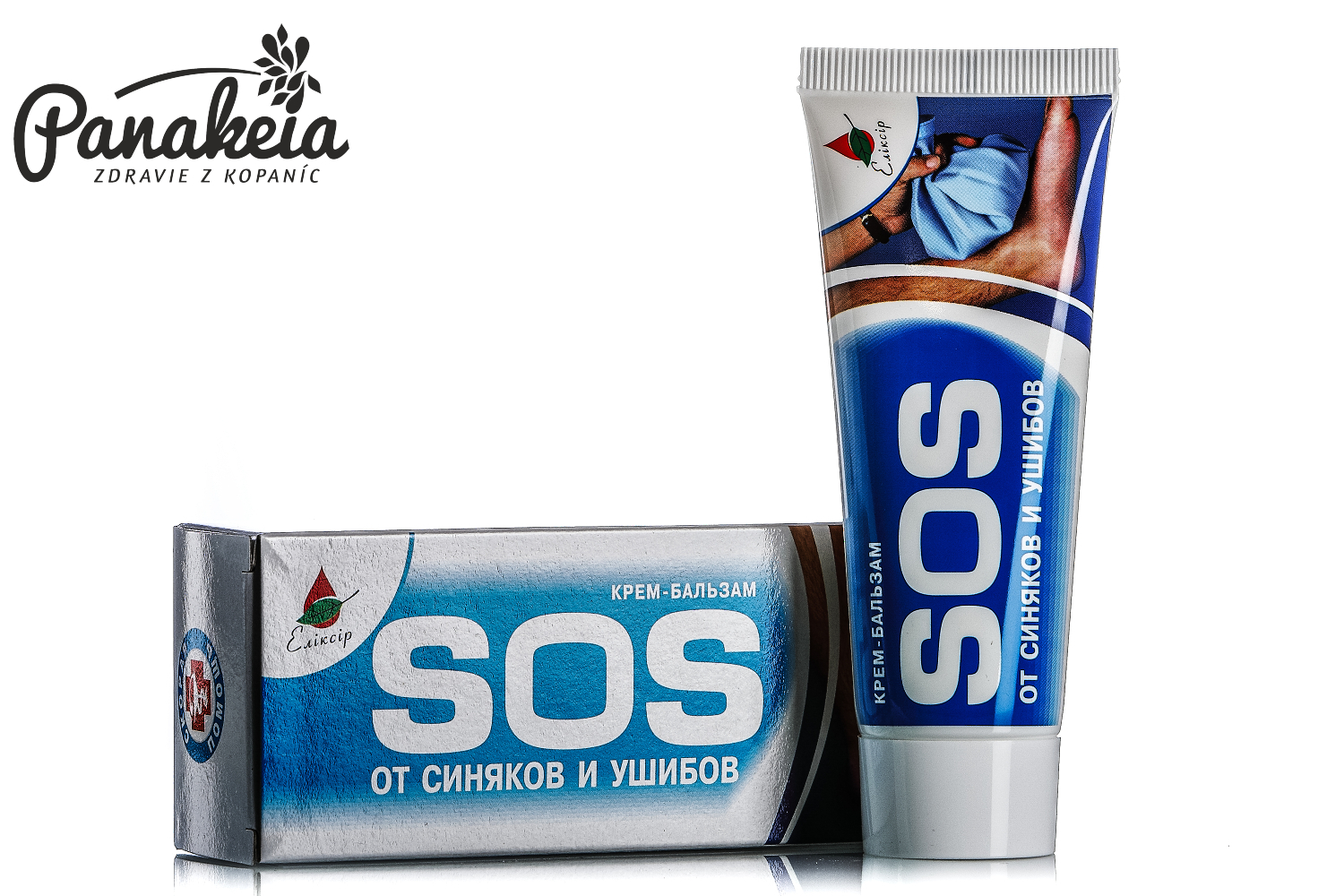 Eliksir Krém na modriny a zranenia SOS 75 ml
