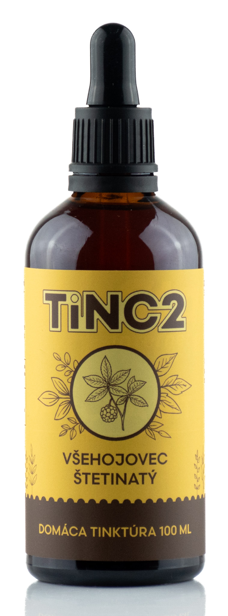 PANAKEIA Tinktúra Všehojovec štetinatý (Sibírsky žen-šen) 100ml