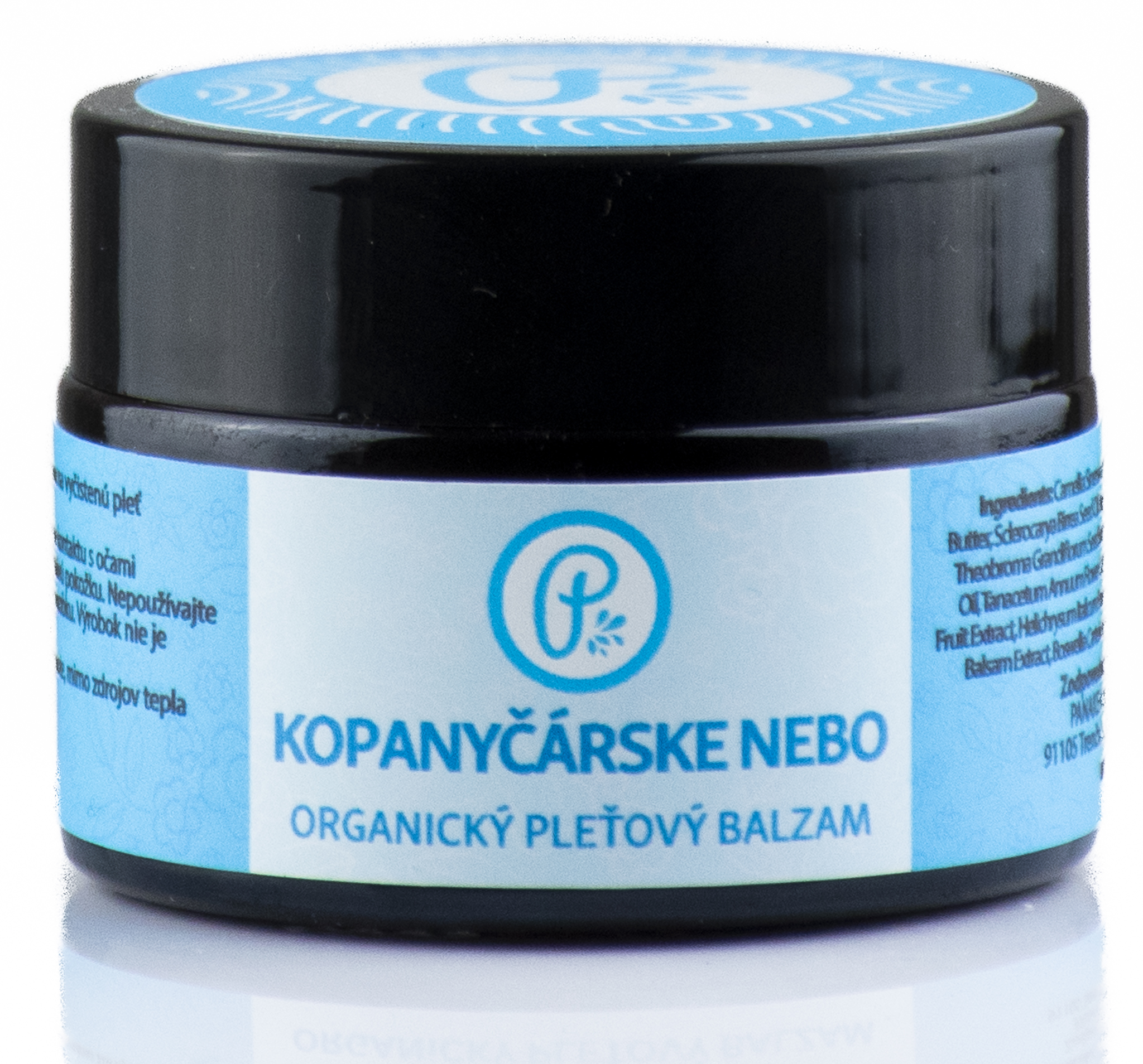 PANAKEIA KOPANYČÁRSKE NEBO – organický luxusný pleťový balzam 30,15ml Objem: 30ml