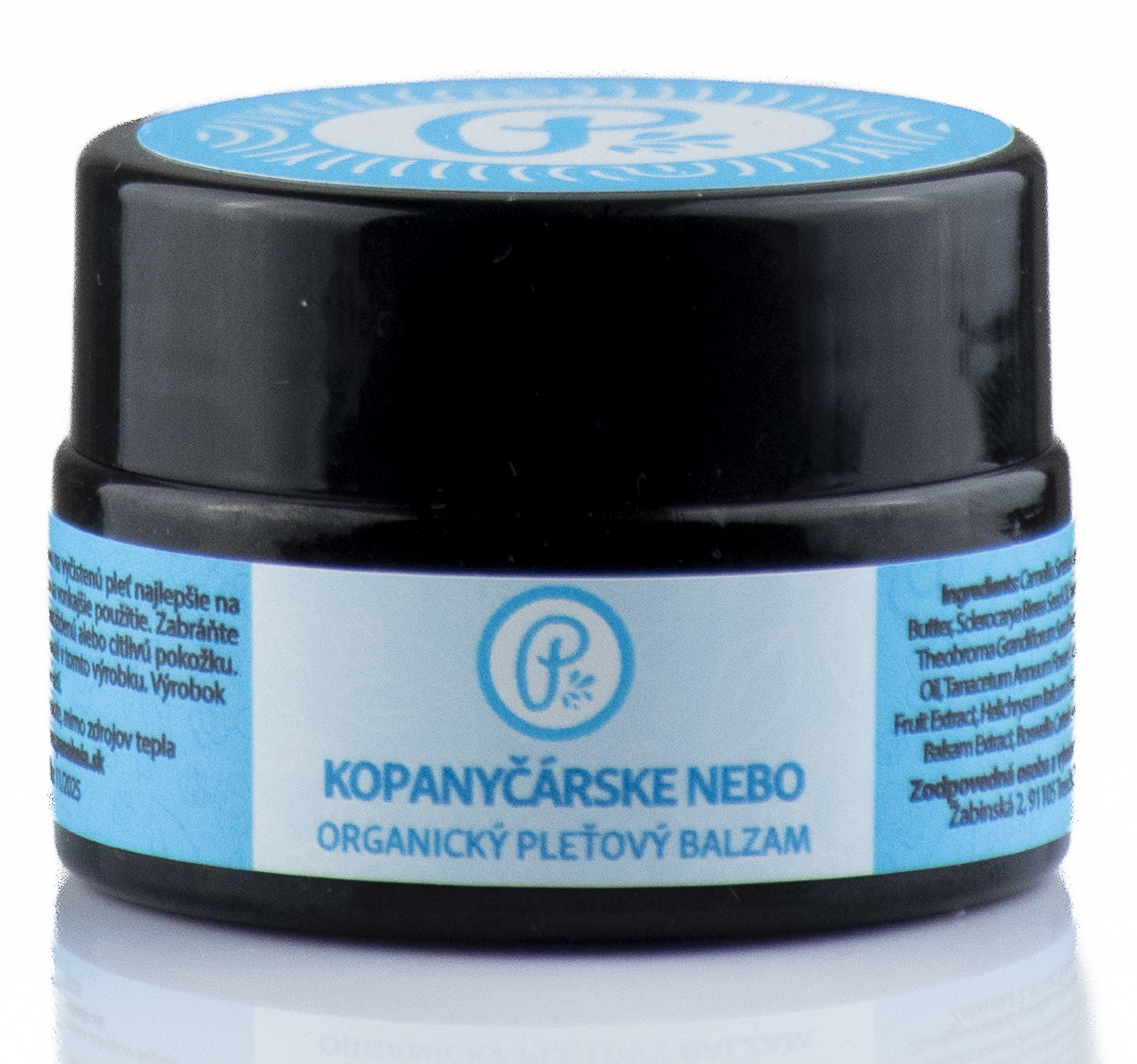 PANAKEIA KOPANYČÁRSKE NEBO – organický luxusný pleťový balzam 30,15ml Objem: 15ml