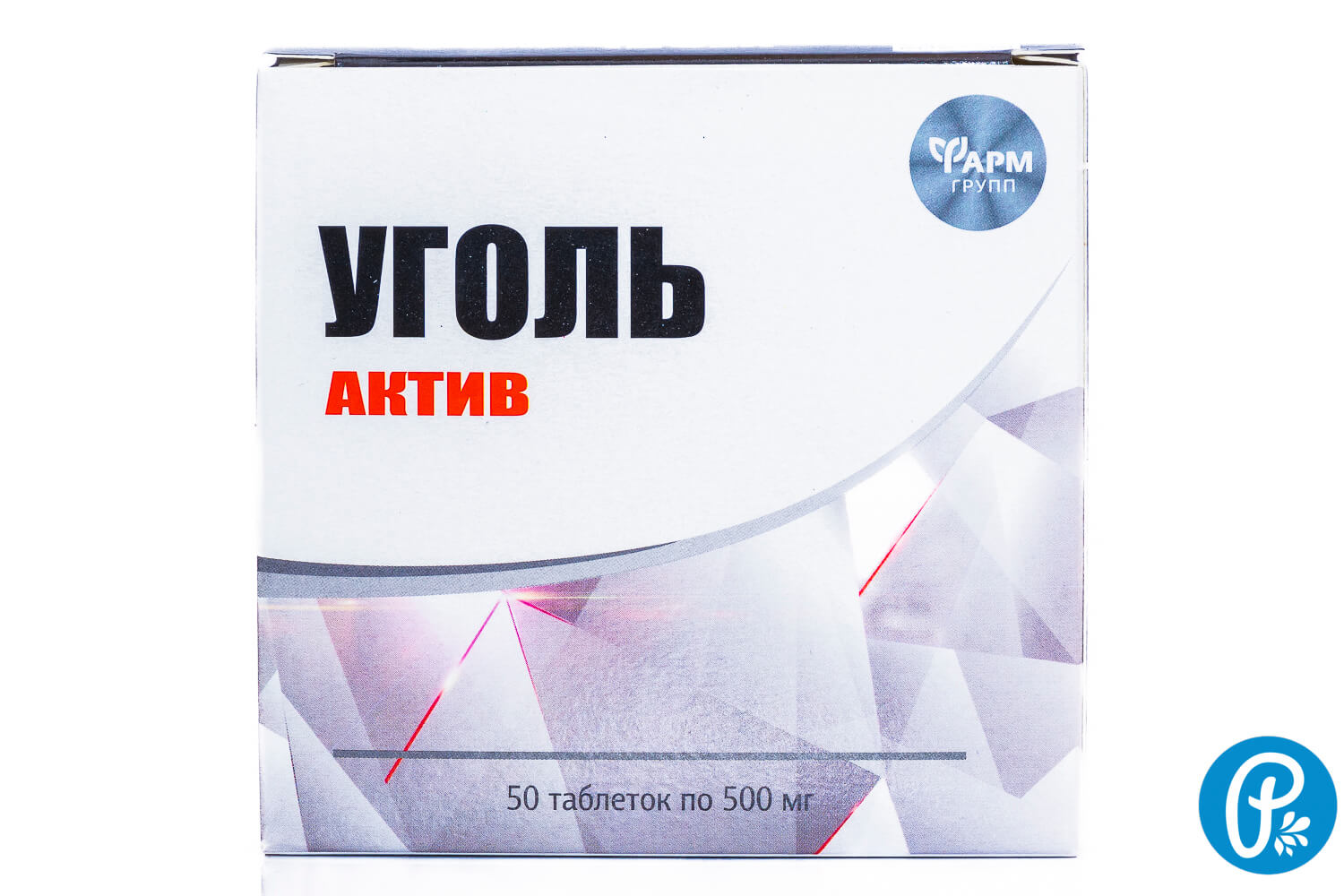 Aktívne uhlie 50 x 0,5g