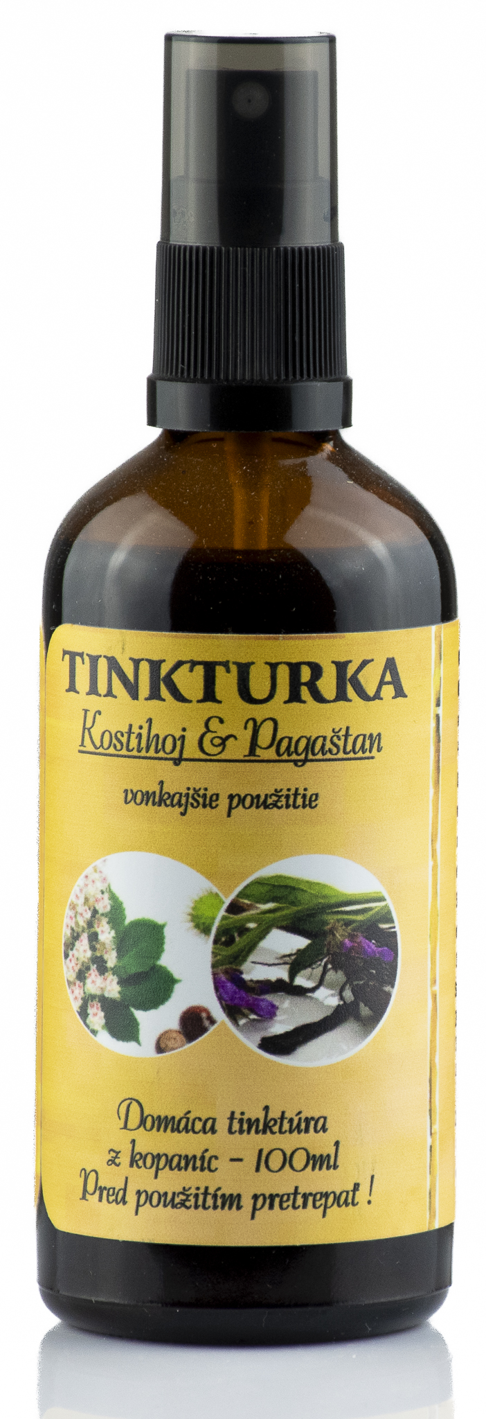 PANAKEIA Tinktúra - Kostihoj & Pagaštan 100ml