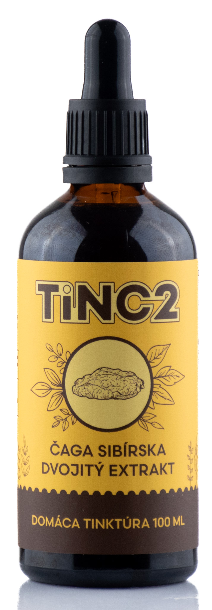 PANAKEIA Tinktúra Čaga, dvojitý extrakt 100ml