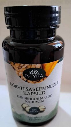 Tekvicový olej v kapsuliach 100 ks