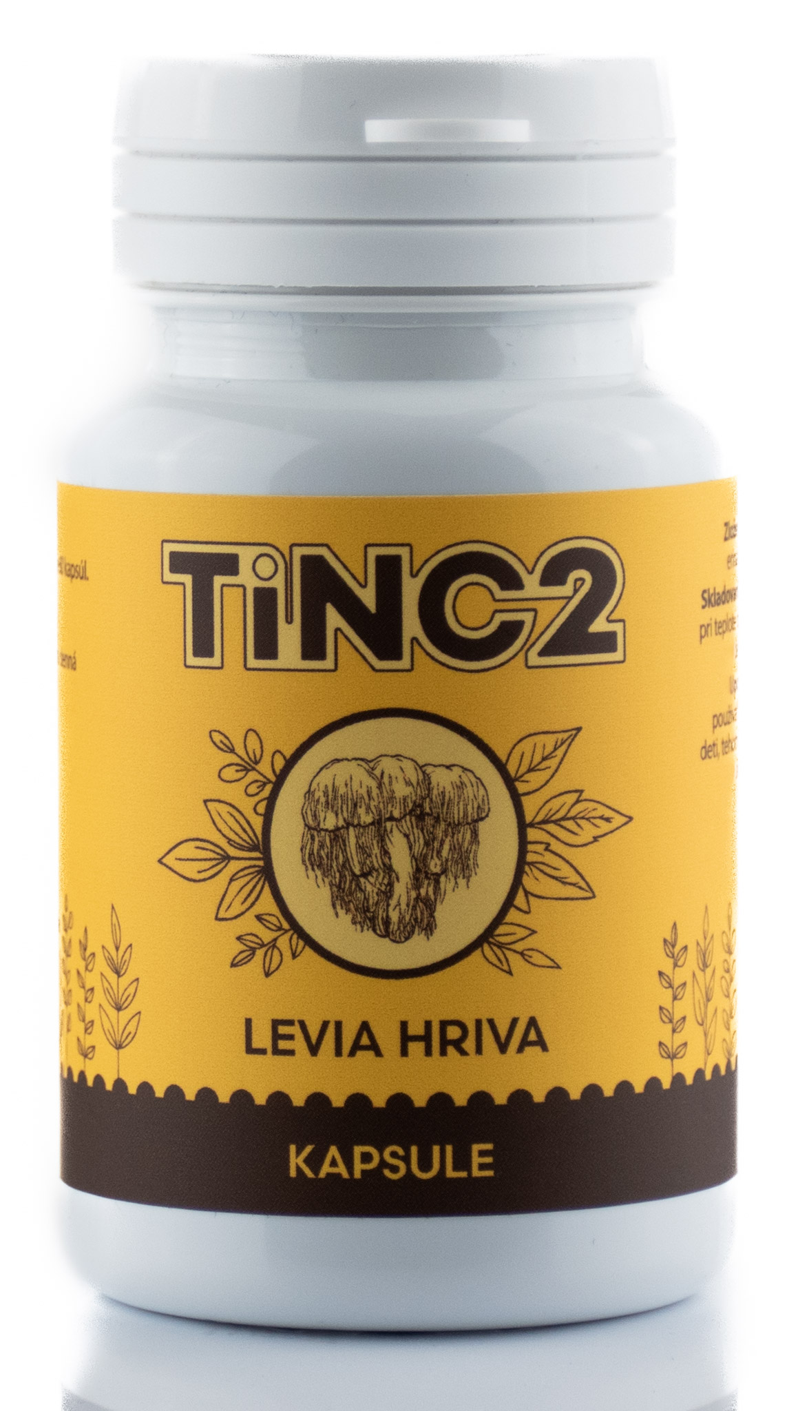 TINC2 Levia hriva kapsule 60ks (500mg/kapsula)